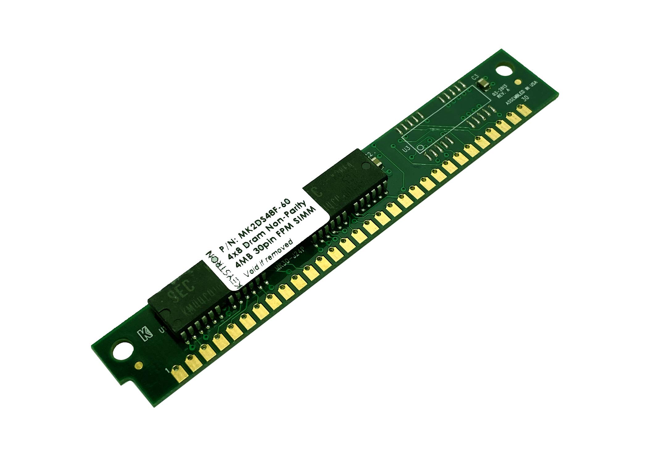 ドットラム　memory  PR Keystron 4MB 30pin Non-Parity SIMM RAM Memory 60ns for Apple
